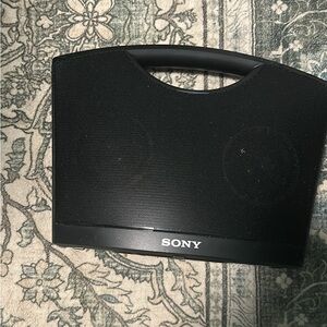 Sony Black Portable Speaker